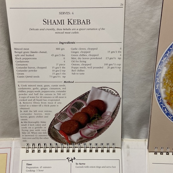 Indian Foods Cookbook Bundle: The Indian Menu & Healthy Indian Kitchen - Picture 11 of 14